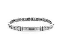Bracciale 4US: Cesare Paciotti Uomo Primavera Estate 25 in Acciaio 4UBR7842